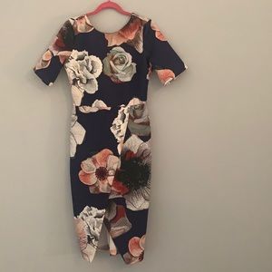 ASOS Floral Bodycon Dress (6)